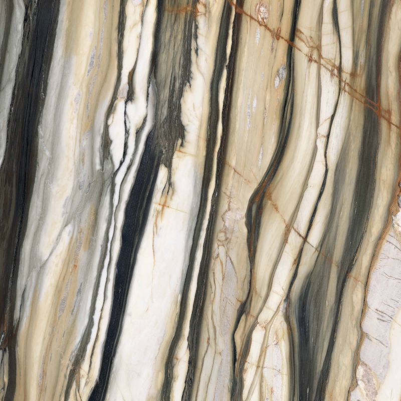 Gresie Abk Sensi 900 Oyster Gold, Aspect Marmura, Lucios, 120X280 Cm