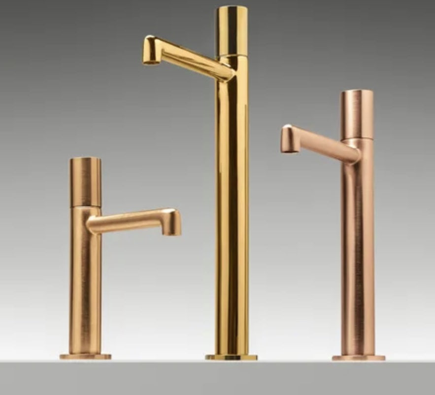 Baterie Lavoar pe blat Treemme T30, 246 mm, Cupru Mat