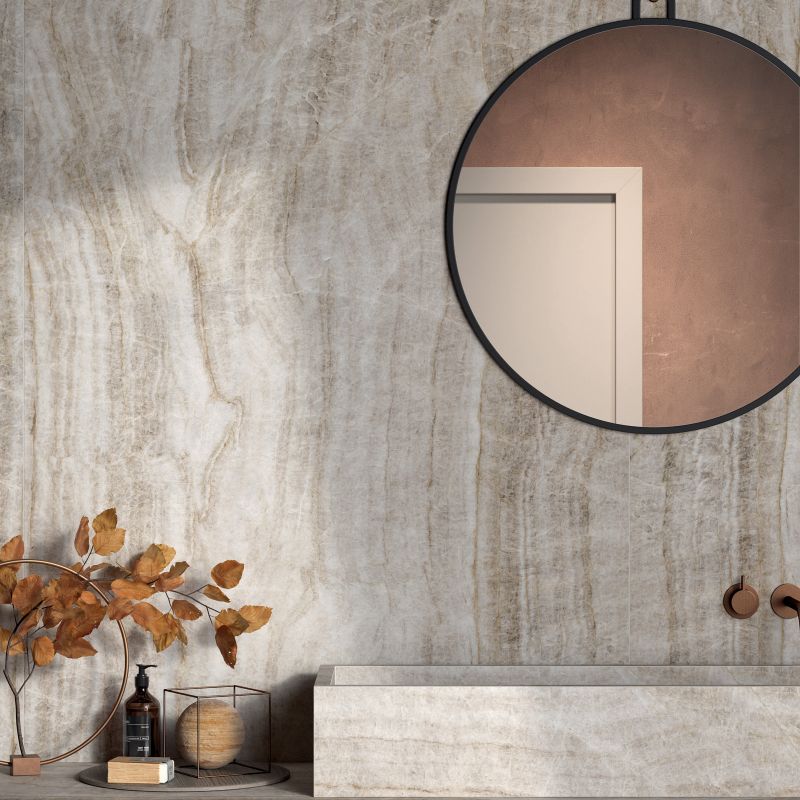 Gresie ABK Sensi Gems Taj Mahal Aspect Marmura Onix, Lucios 60x120