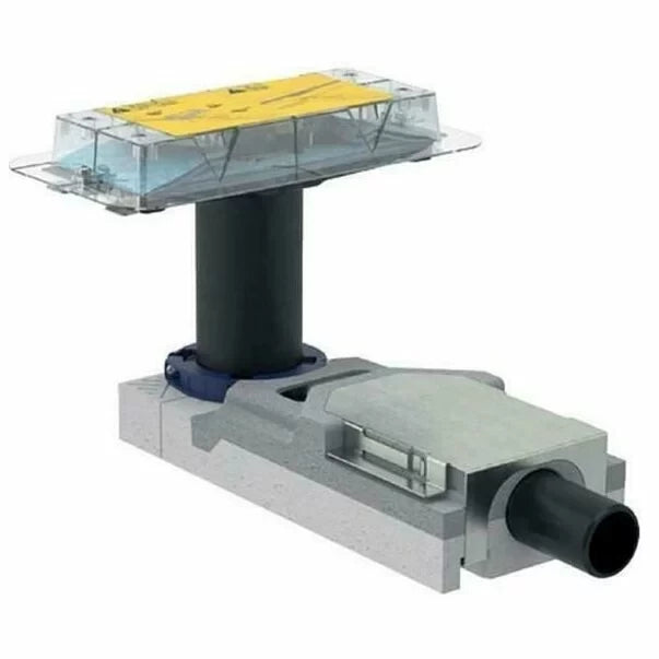 Sifon Geberit Pentru Rigola Cleanline, Inaltime Montaj (Sapa) 6,5-9 Cm, 0.4 L/S