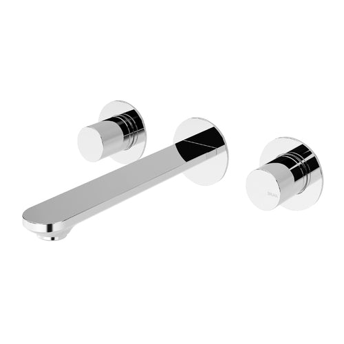 Baterie lavoar din perete BRUMA ADAGIO, crom, include corp incastrat