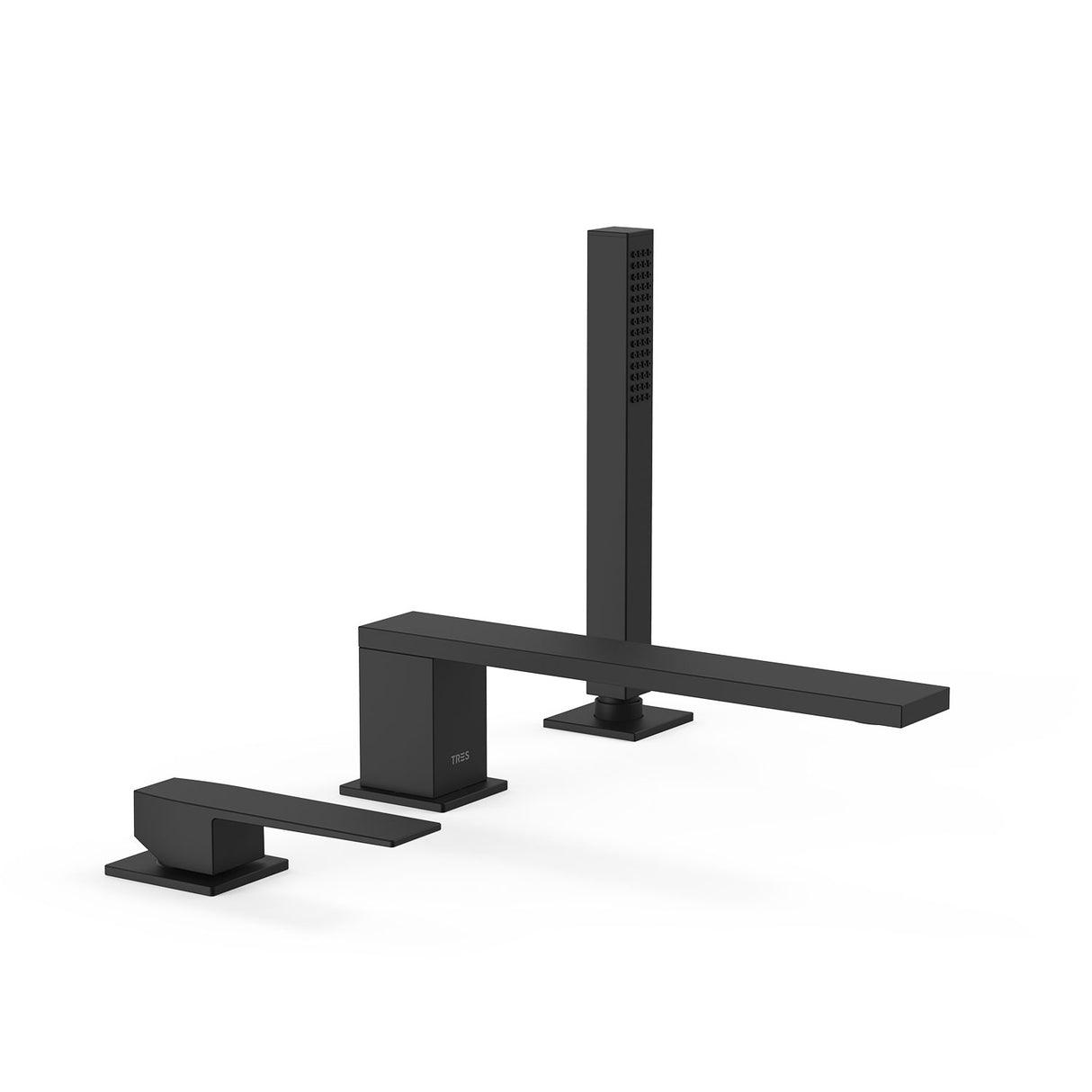 BATERIE PE CADA TRES SLIM NEGRU MAT