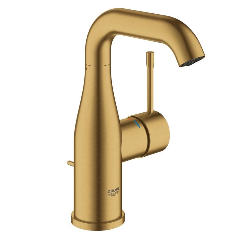 Baterie Lavoar Grohe  Essence M-Size, Ventil Pop-Up, Brushed Cool Sunrise