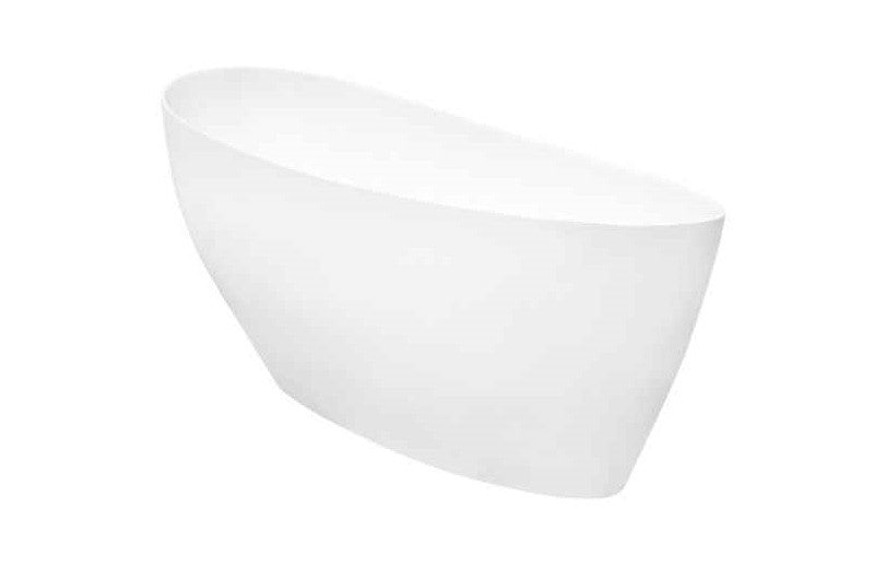 Cada Besco Freestanding Keya 165X70, White