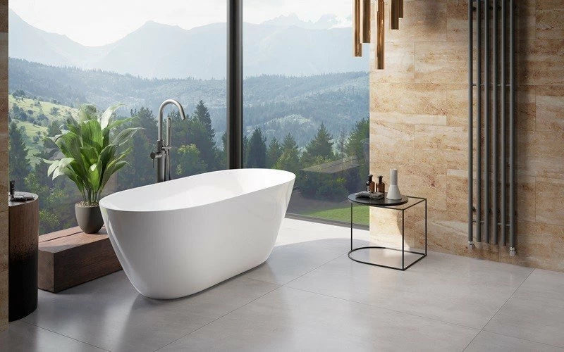 Cada Besco Freestanding Moya 160X68, White