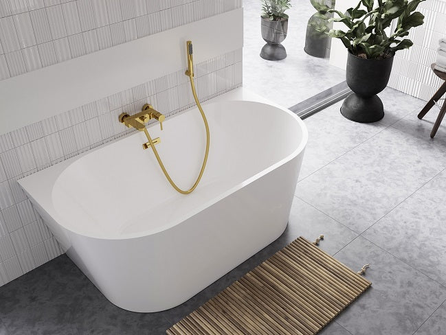 Cada Besco Acryl Freestanding Btw Vica 150X80 Alba, Preplin, Sifon Si Ventil Click-Clack Crom