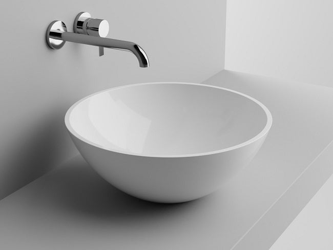 Lavoar Cast Marble Riga Diam 38 Cm, H. 15 Cm Fara Preaplin