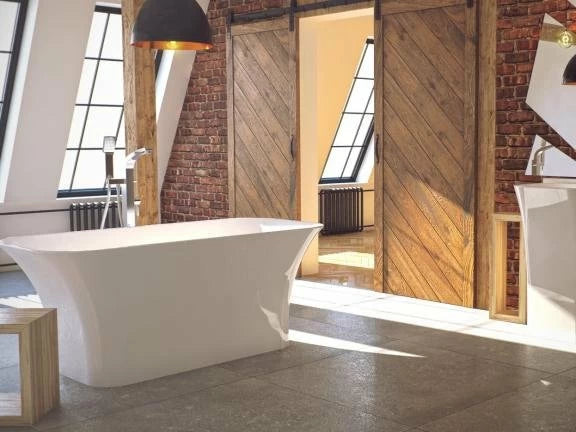 Cada Besco Freestanding Assos 160X70, White