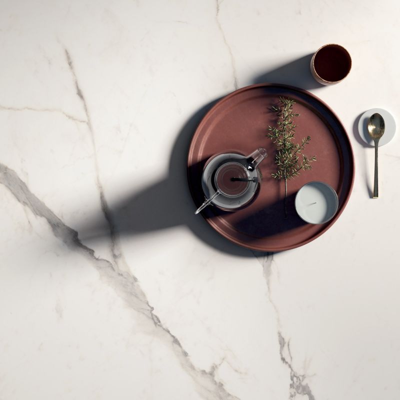 Gresie ABK Sensi Up Statuario Versilia, Aspect Marmura , Lucios 120x120