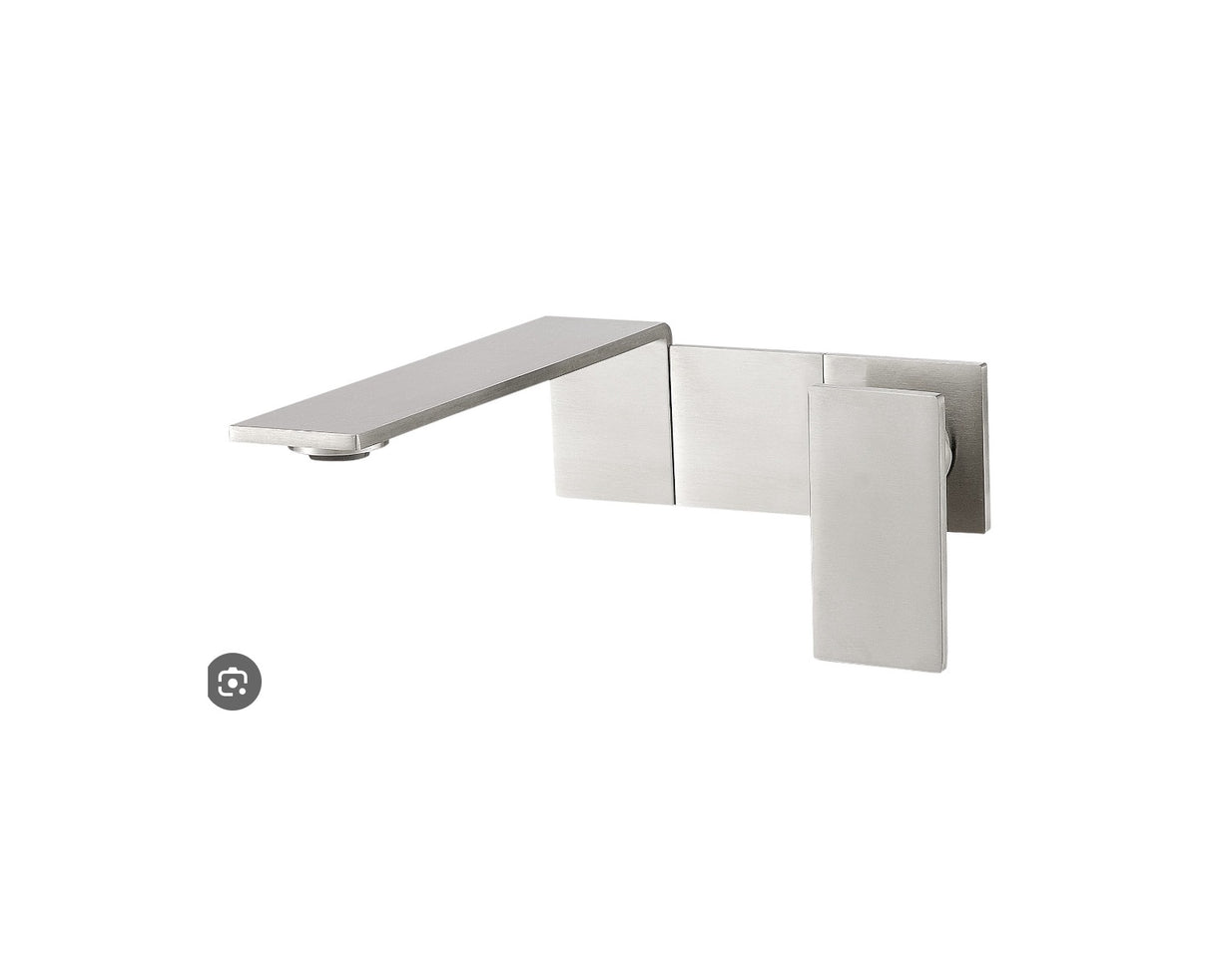 Baterie Lavoar din perete Treemme 5mm, 170 mm, IS Chrom Mat Periat