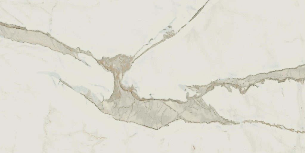 Gresie Atlas Concorde Solution, Exigo Calacatta, aspect Piatra, Mat, 30x60cm