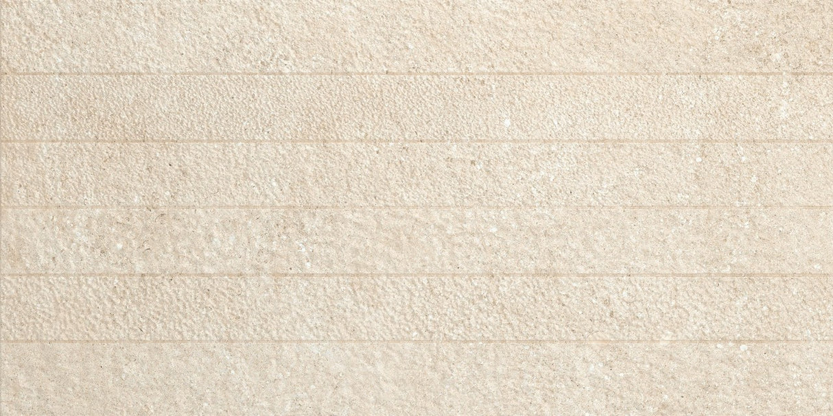 Gresie Atlas Concorde Solution, Yacht Materia Ivory, aspect Piatra, Mat, 40x80cm