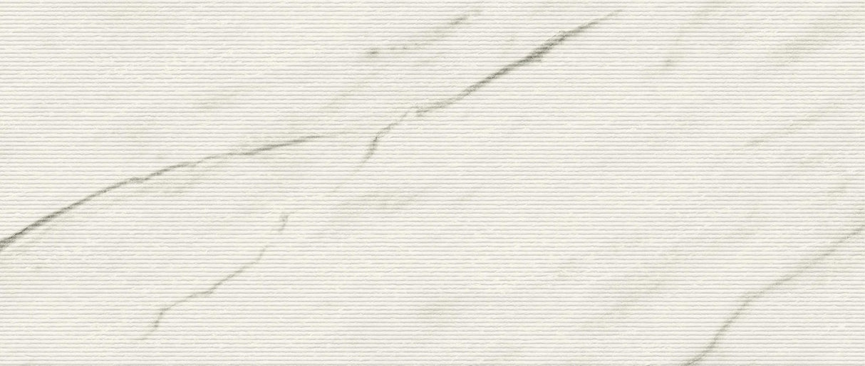 Faianta Atlas Concorde, Marvel 3D Reed Calacatta Meraviglia, Aspect Marmura, Mat, 50x120cm