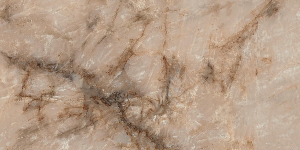 Gresie Atlas Concorde, Marvel Diva Amethyst, aspect Marmura, Lucios, 60x120cm