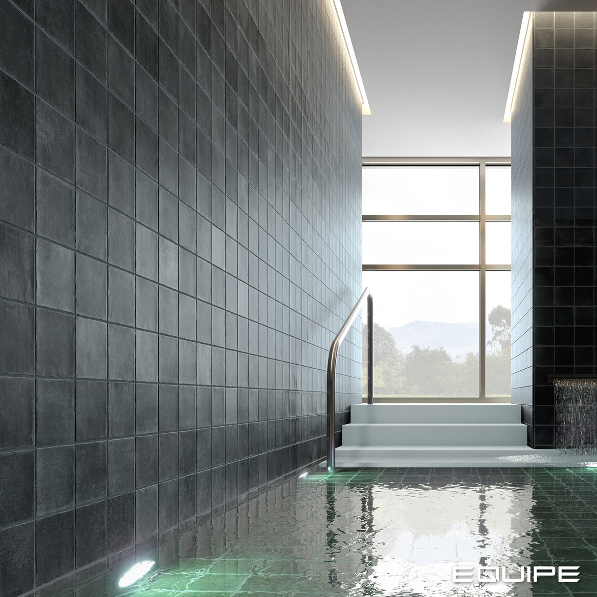 Faianta Equipe Argile Sky, Mat, Aspect Uni, 10x10cm