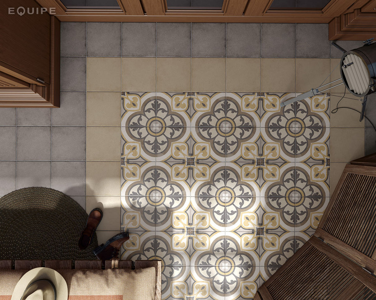 Gresie Equipe, Art Nouveau Decor Majestic Colours, Mat, 20x20cm