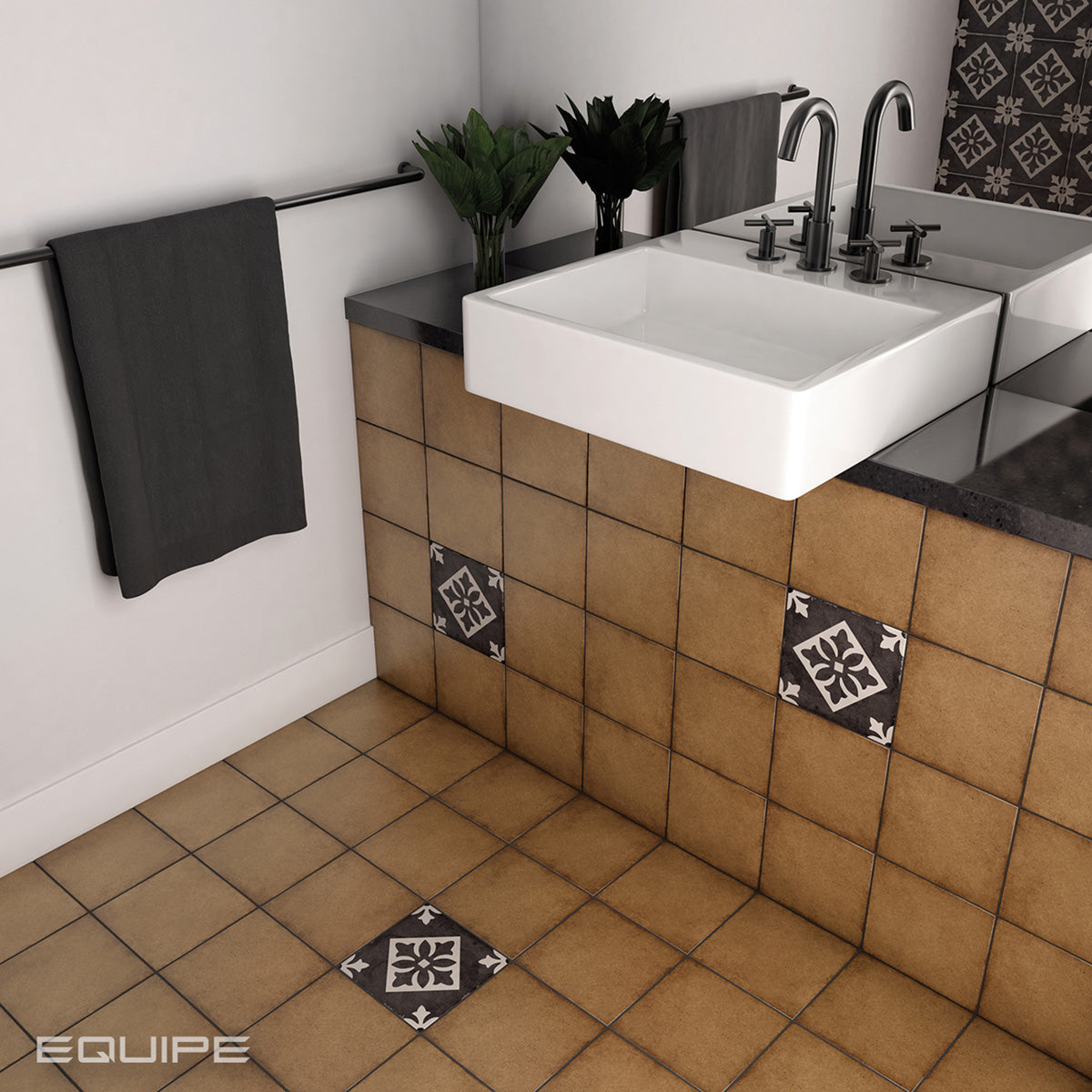 Gresie Equipe, Art Nouveau Siena, Mat, Aspect Uni, 20x20cm