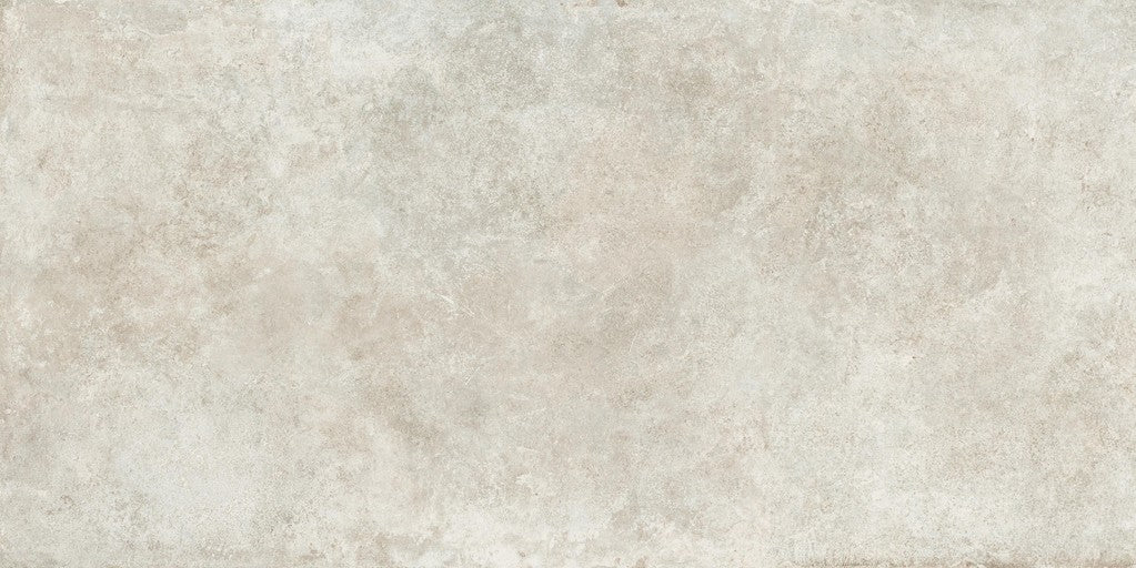 Gresie Atlas Concorde Solution, Codec White, aspect Piatra, Mat, 60x120cm