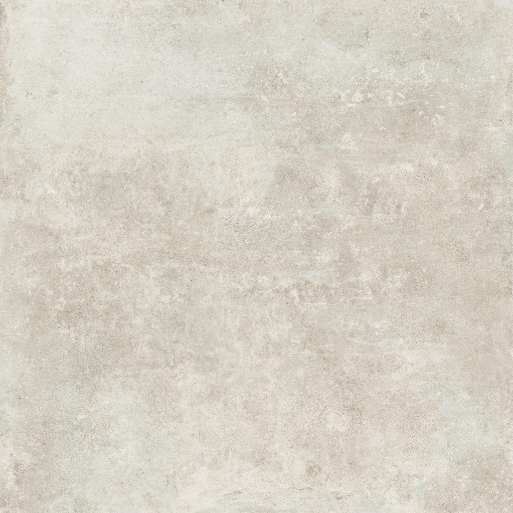 Gresie Atlas Concorde Solution, Codec White, aspect Piatra, Mat, 60x60cm