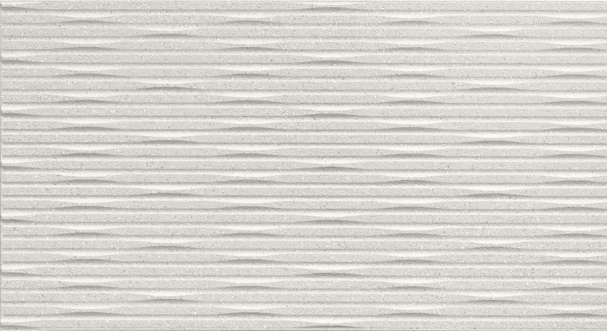 Faianta Atlas Concorde, 3D Wall Carve Whittle Pearl, Aspect Uni, Mat, 40x80cm