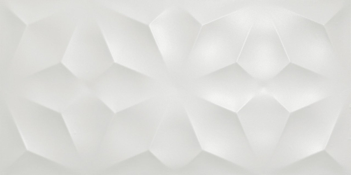 Faianta Atlas Concorde, 3D Wall Design Diamond White, Aspect Uni, Mat, 40x80cm