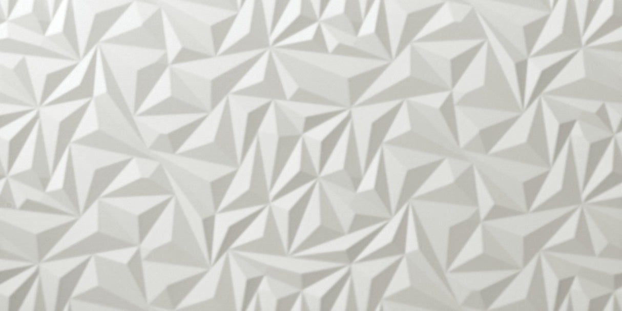 Faianta Atlas Concorde, 3D Wall Design Angle White, Aspect Uni, Mat, 40x80cm
