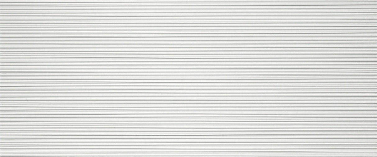 Faianta Atlas Concorde, 3D Wall Design Line White, Aspect Uni, Mat, 50x120cm