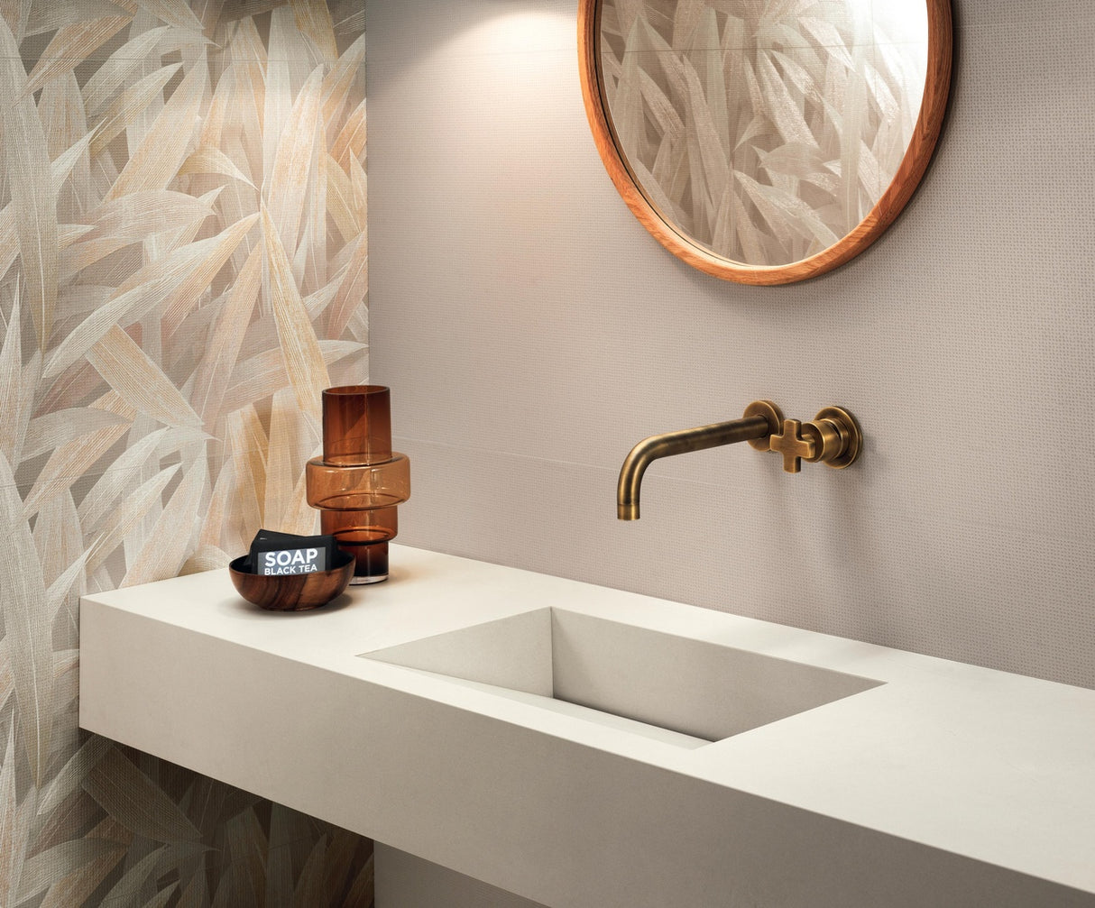 Faianta Atlas Concorde, Aplomb Minidots Canvas, Aspect Uni, Mat, 50x120cm