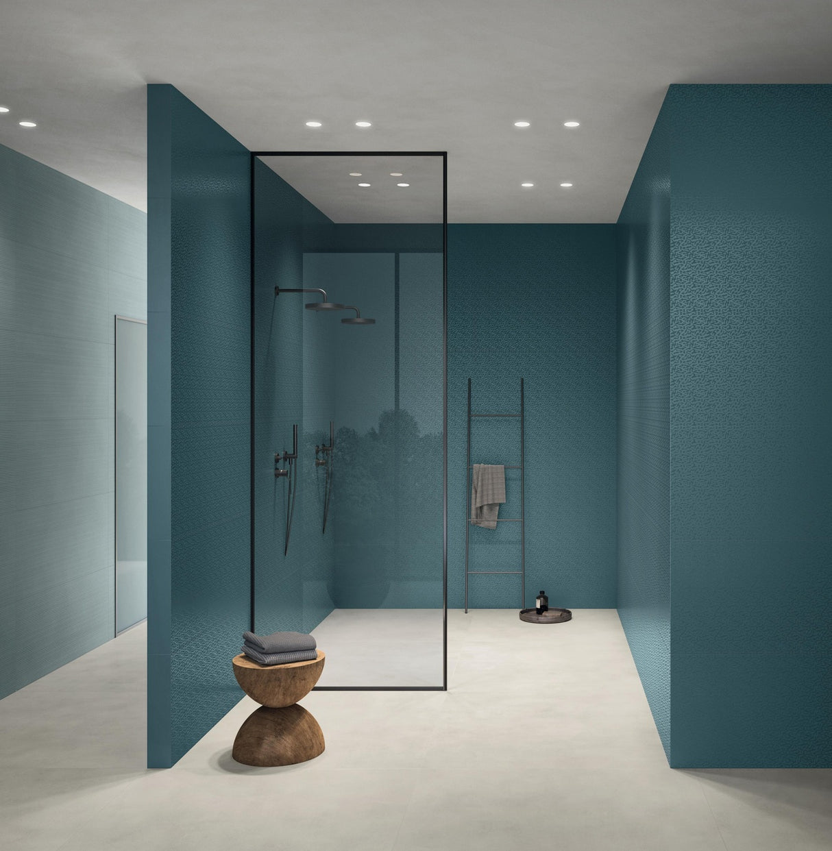 Faianta Atlas Concorde, Boost Color 3D Pleat Iris, Aspect Uni, Mat, 50x120cm