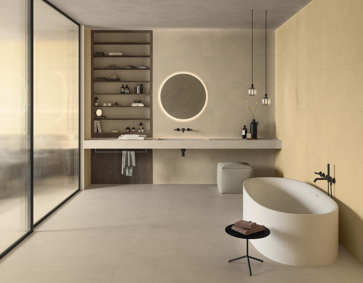 Faianta Atlas Concorde, Boost Color Cream, Aspect Uni, Mat, 50x120cm