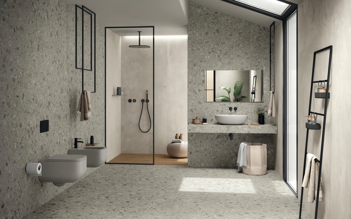 Gresie Atlas Concorde, Boost Mix Pearl Matte, Aspect Piatra, Mat, 120X278 Cm