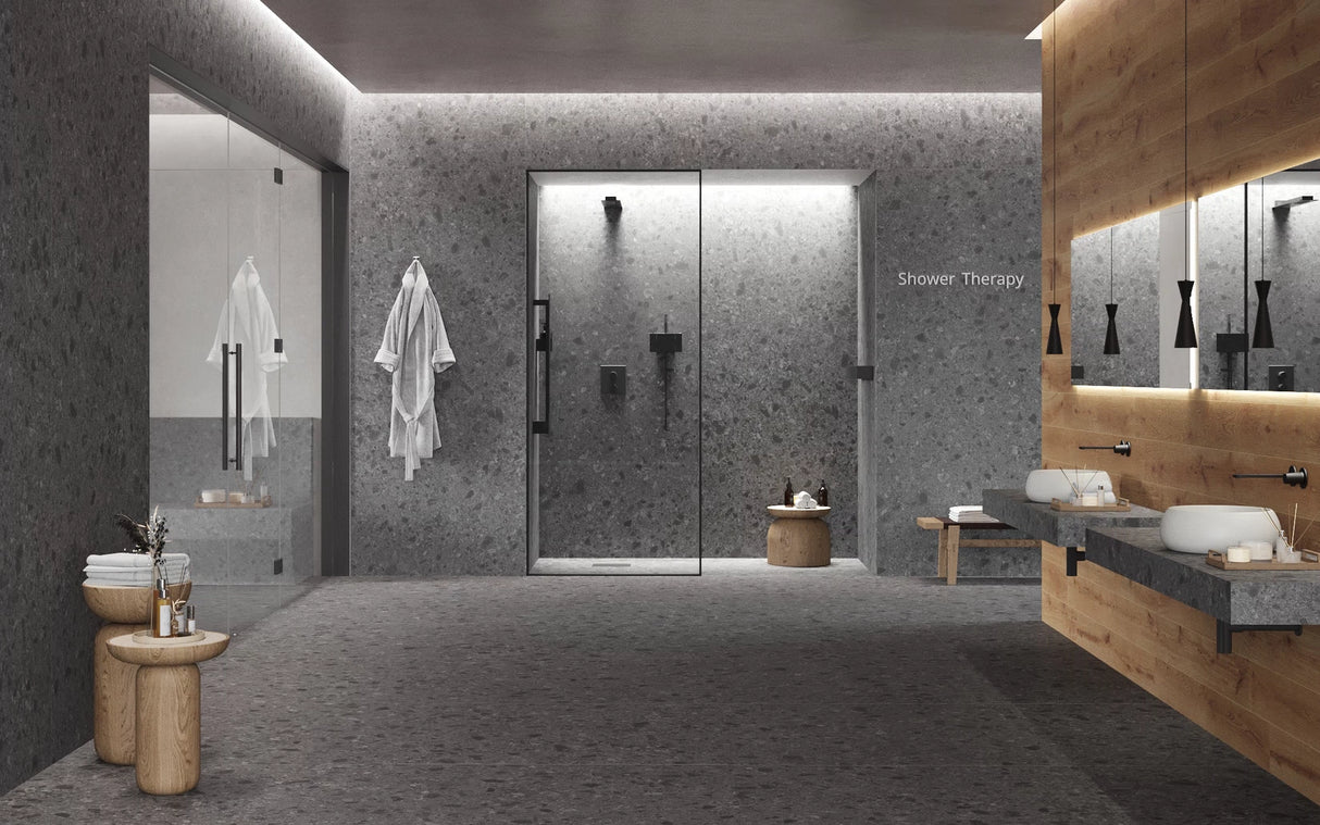 Gresie Atlas Concorde, Boost Mix Smoke Matte, Aspect Piatra, Mat, 120X278 Cm