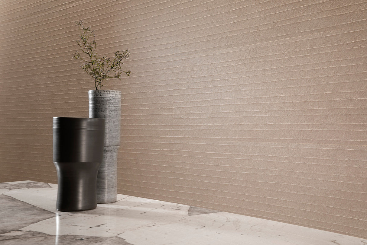 Faianta Atlas Concorde, Boost Natural Pro 3D Rice Oat, Aspect Uni, Mat, 50x120cm