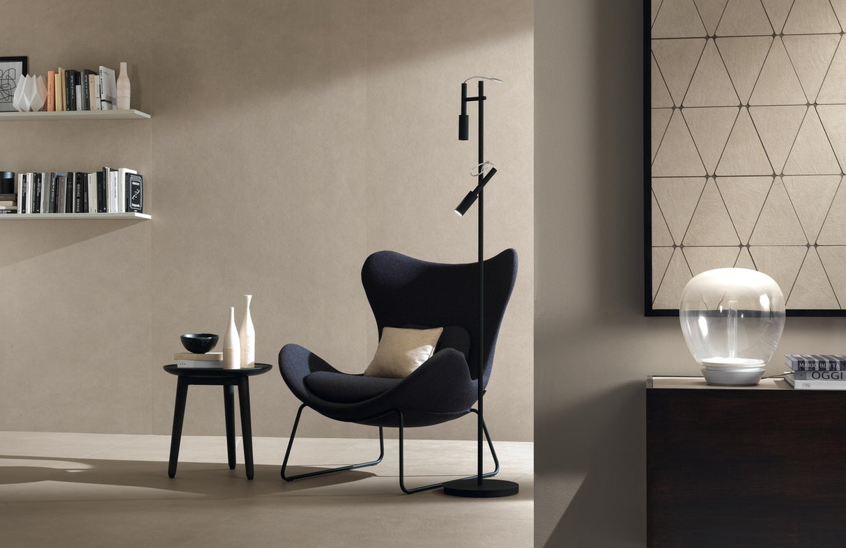 Gresie Atlas Concorde, Boost Natural Ash, Aspect Beton, Mat, 60x120 cm