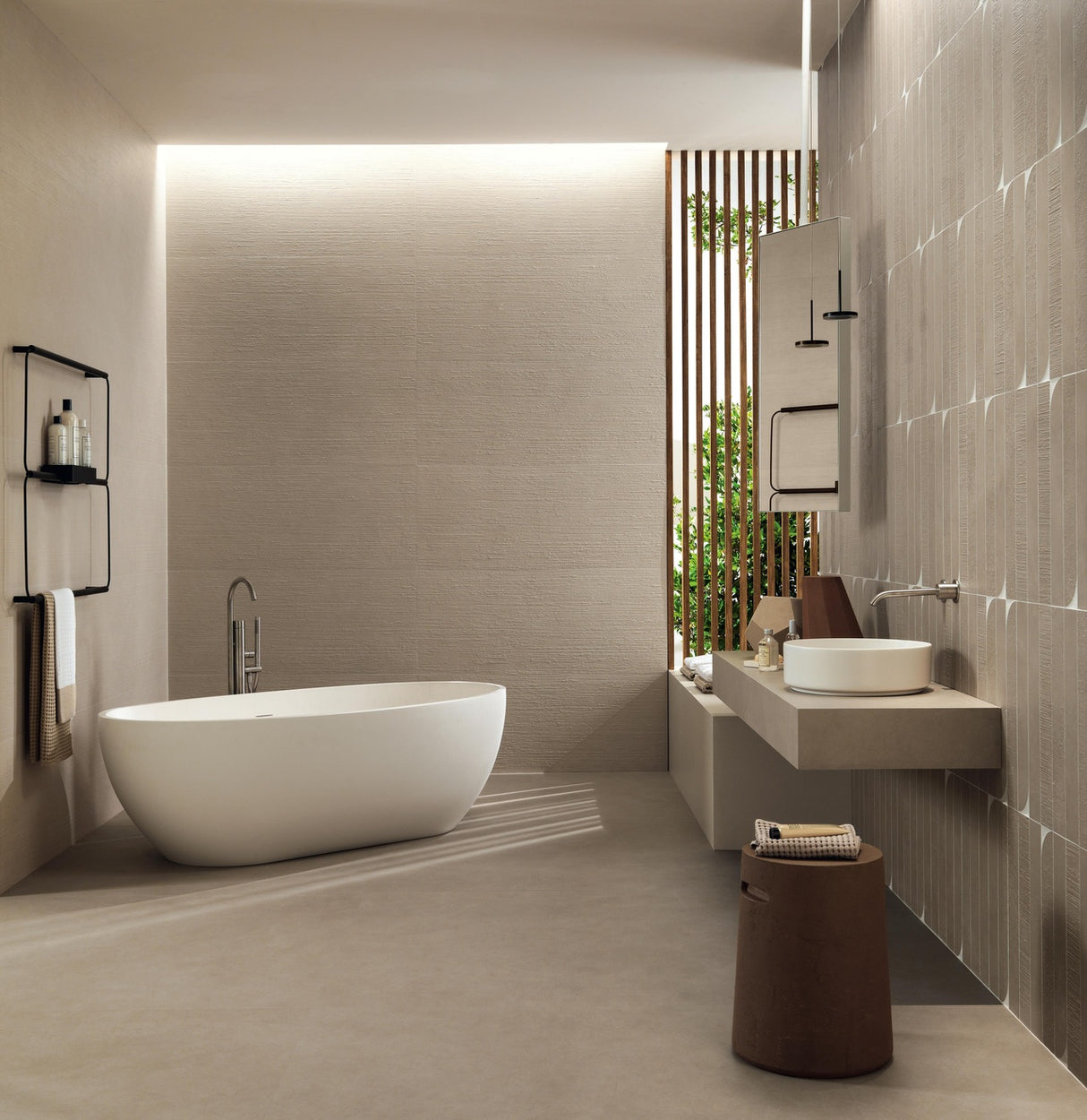 Faianta Atlas Concorde, Boost Natural 3D Brushed Kaolin, Aspect Uni, Mat, 50x120cm