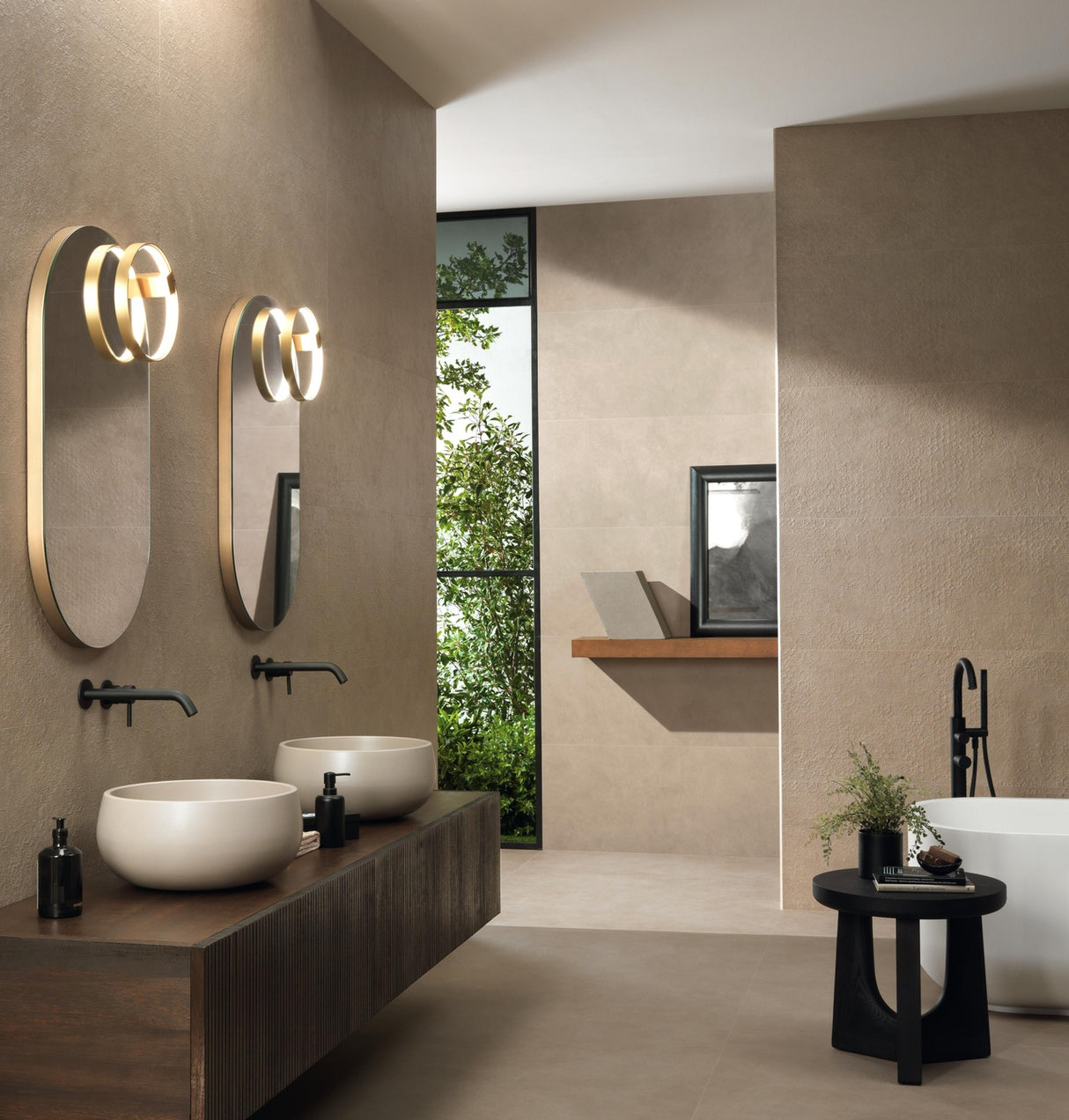 Faianta Atlas Concorde, Boost Natural 3D Texture Ecru, Aspect Uni, Mat, 50x120cm