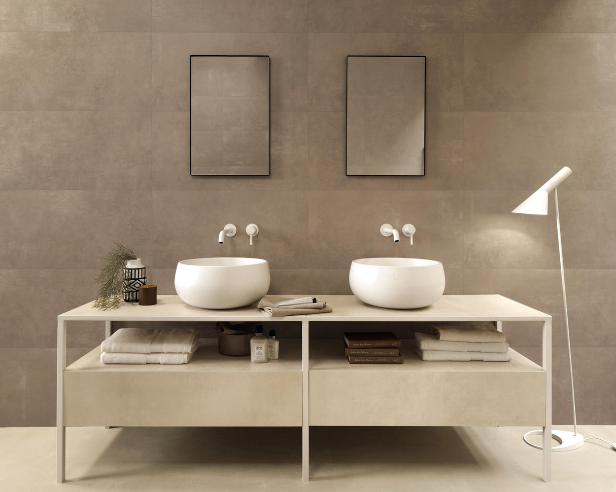 Faianta Atlas Concorde, Boost Pro Clay, Aspect Beton, Mat, 40x80cm