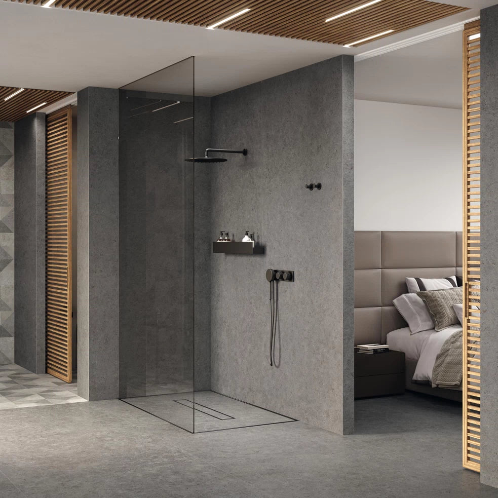 Gresie Atlas Concorde, Boost Stone Smoke Matte, Aspect Piatra, Mat, 60X120 Cm