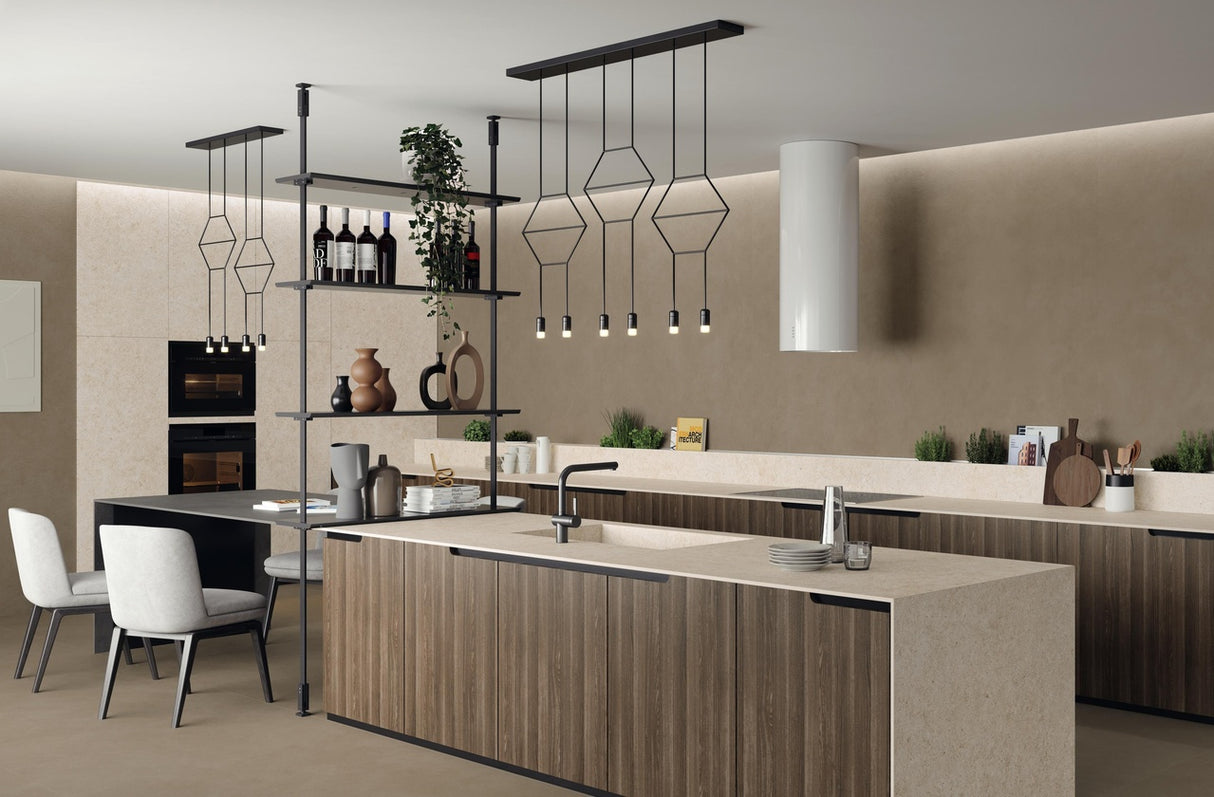 Gresie Atlas Concorde, Boost Natural Ecru, Aspect Beton, Mat, 120x278 cm