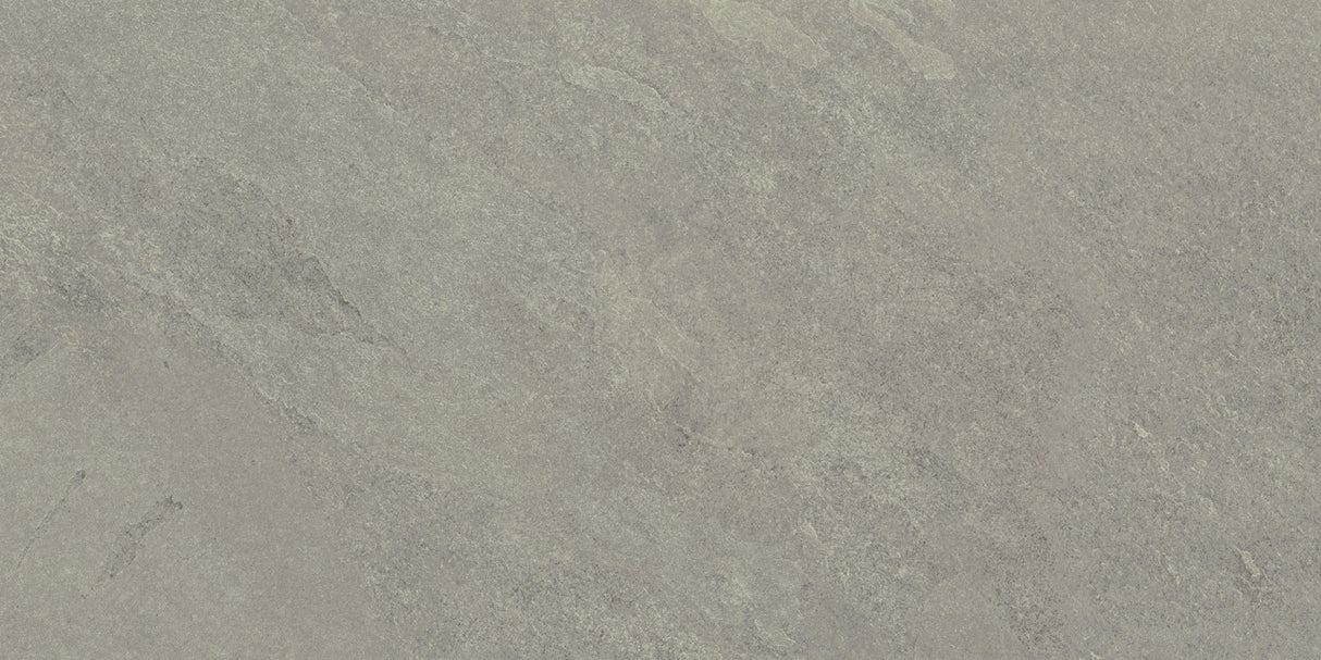 Gresie Atlas Concorde Solution, Impact Ash, aspect Piatra, Mat, 30x60cm