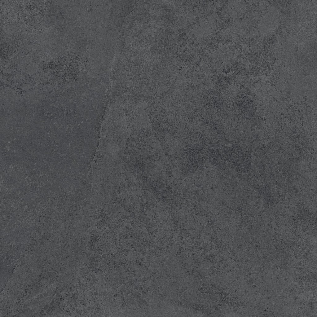 Gresie Atlas Concorde Solution, Impact Graphite, aspect Piatra, Mat, 60x60cm