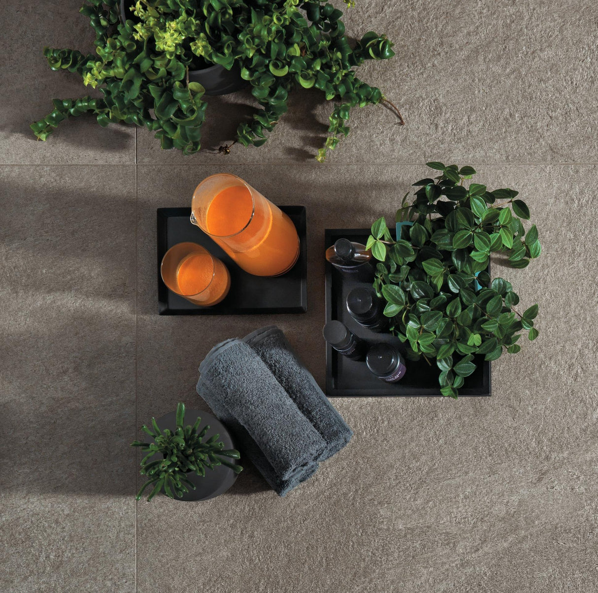 Gresie Atlas Concorde, Klif Silver, Aspect Piatra, Mat, 75x150 cm