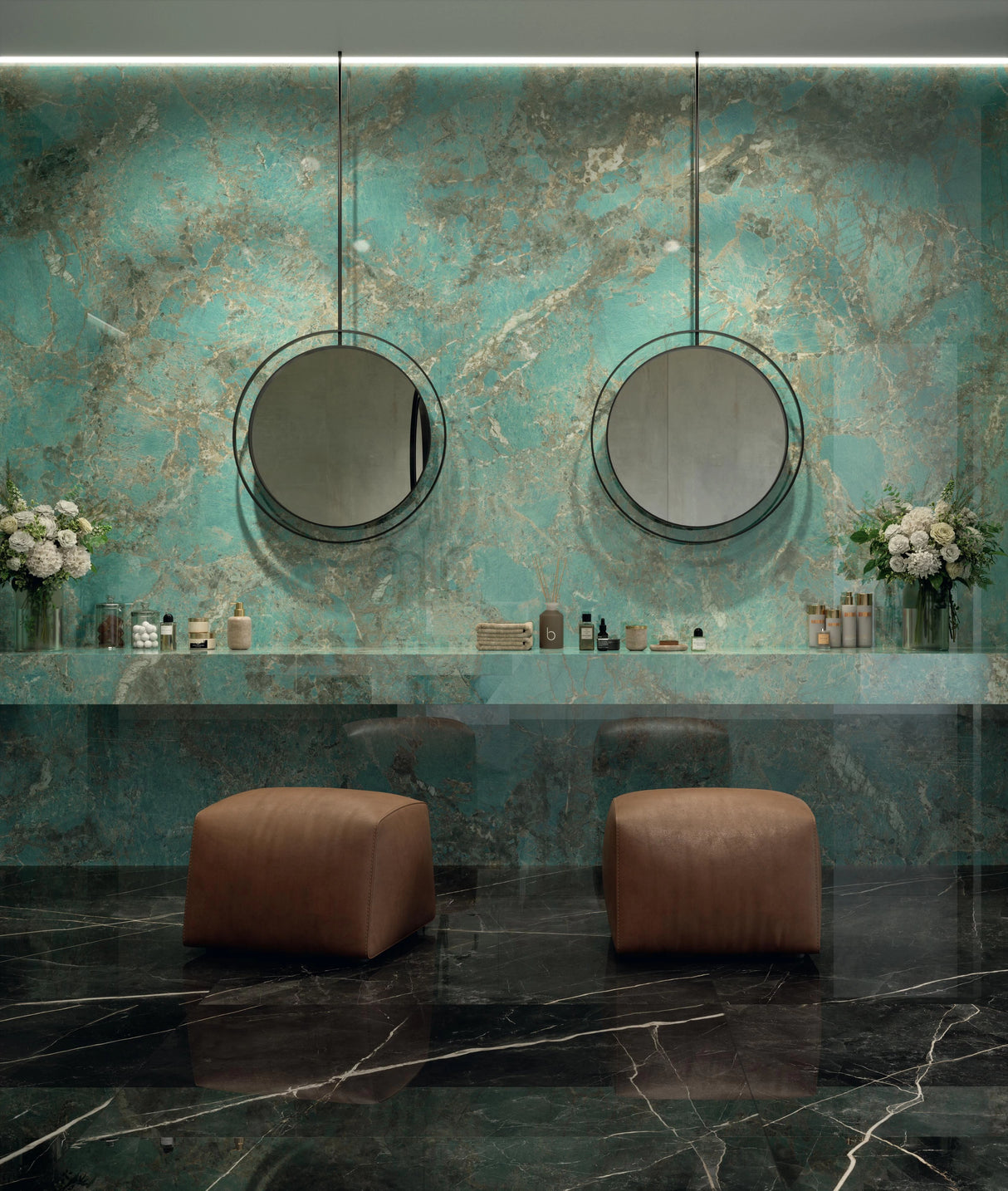 Gresie Atlas Concorde, Marvel Gala Ammazonite, Aspect Marmura, Lucios, 60X120 Cm