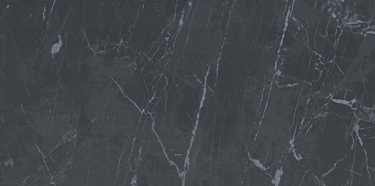 Faianta Atlas Concorde, Marvel Pro Noir St. Laurent, Aspect Marmura, Mat, 40x80cm