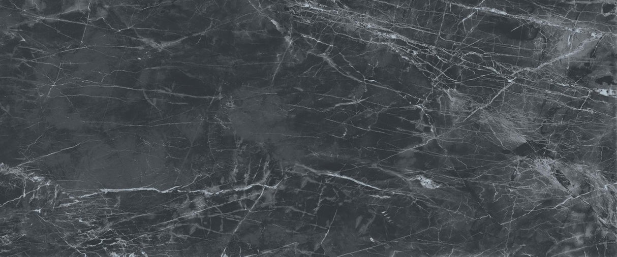 Faianta Atlas Concorde, Marvel Pro Noir St. Laurent, Aspect Marmura, Mat, 50x120cm