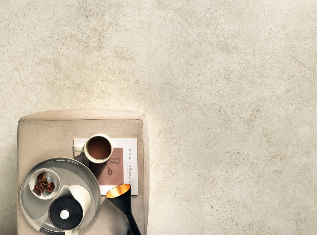 Gresie Atlas Concorde, Marvel Travertine White Cross, Aspect Travertin, Mat, 120x278 cm