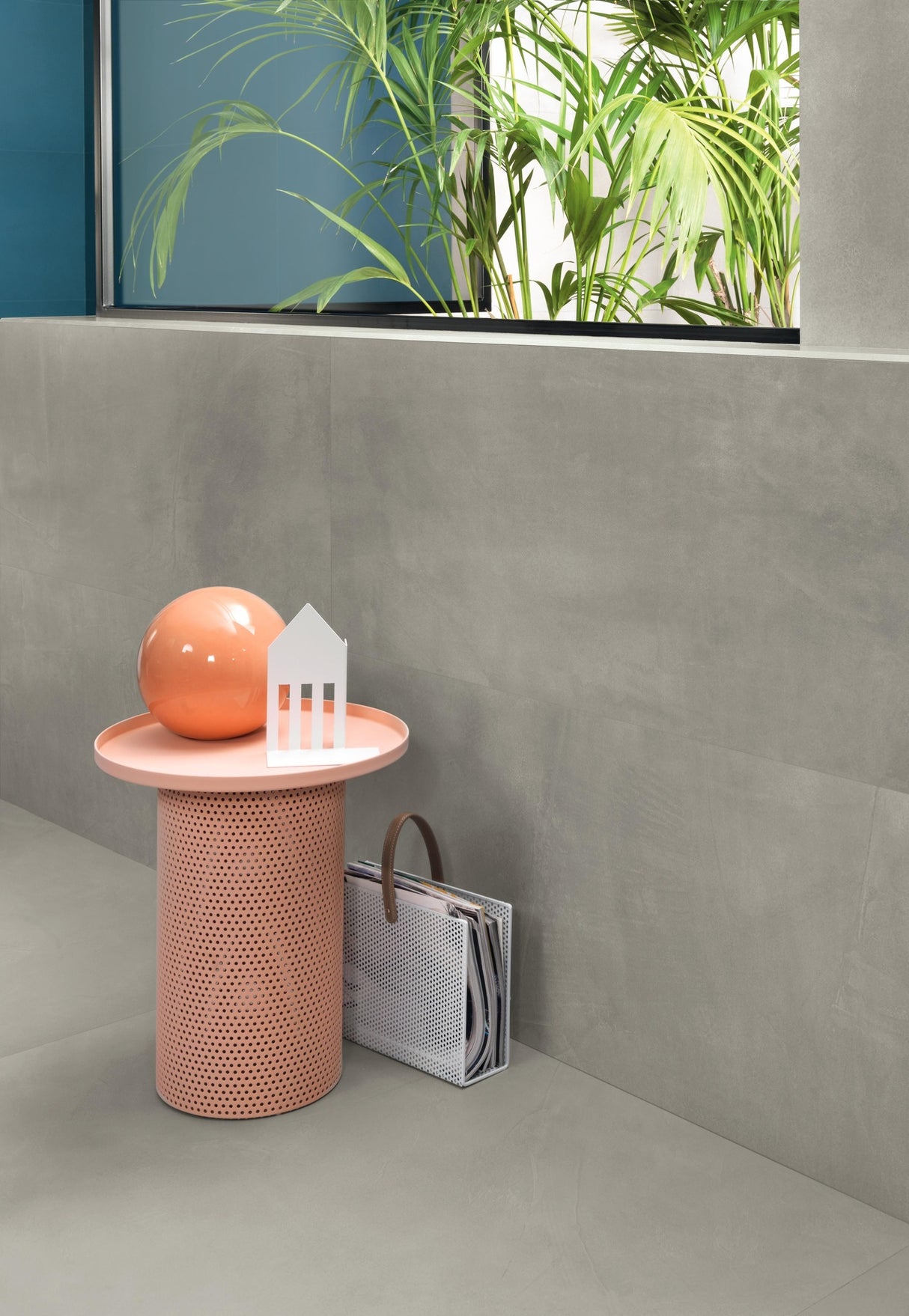 Faianta Atlas Concorde, Prism Cloud, Aspect Beton, Mat, 50x120cm