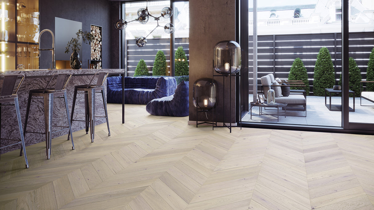 Parchet Barlinek Triplu Stratificat Trivor Chevron