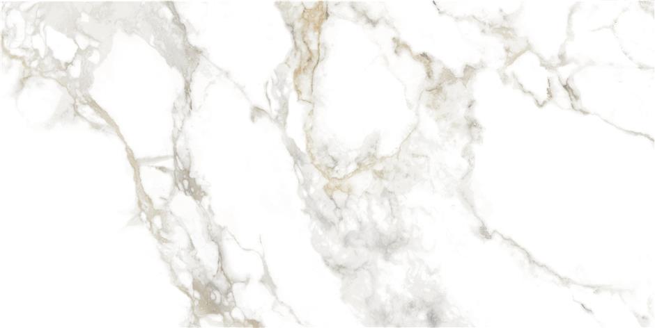 Gresie Vitacer Luar White V-Lup, Lucios, Aspect Marmura, 60x120cm