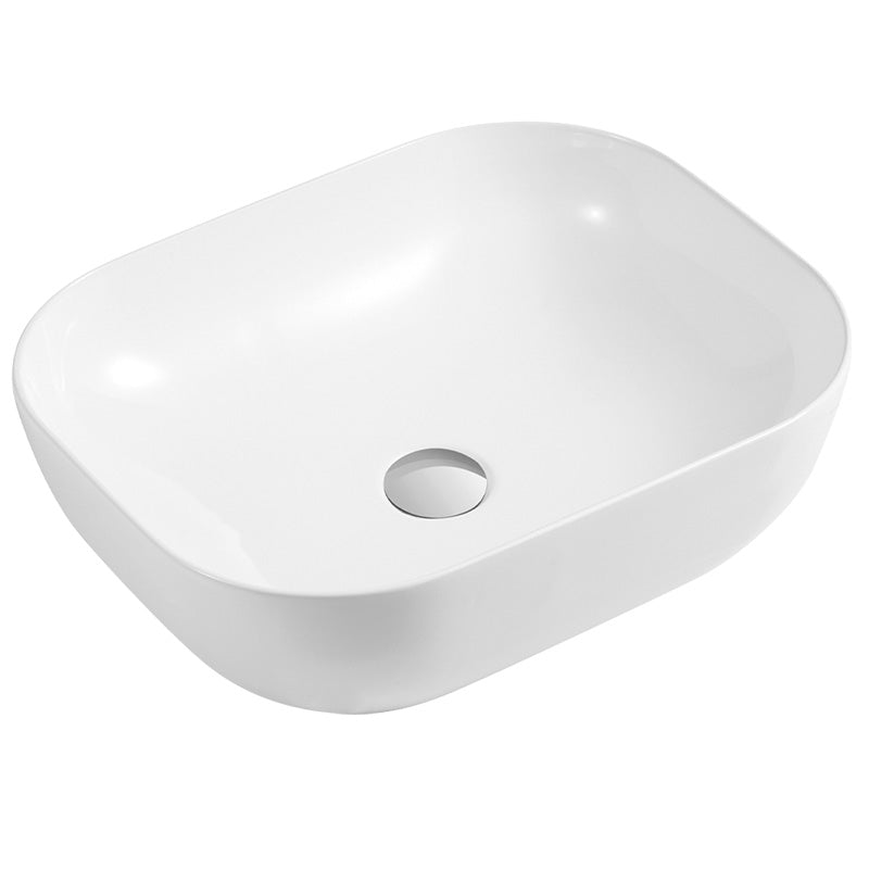 Lavoar pe blat WELLIS DAISY 49x39.5x15 cm, alb